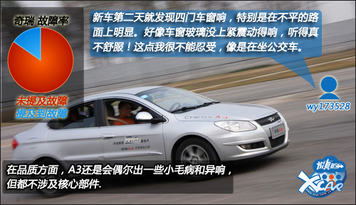 奇瑞故障
