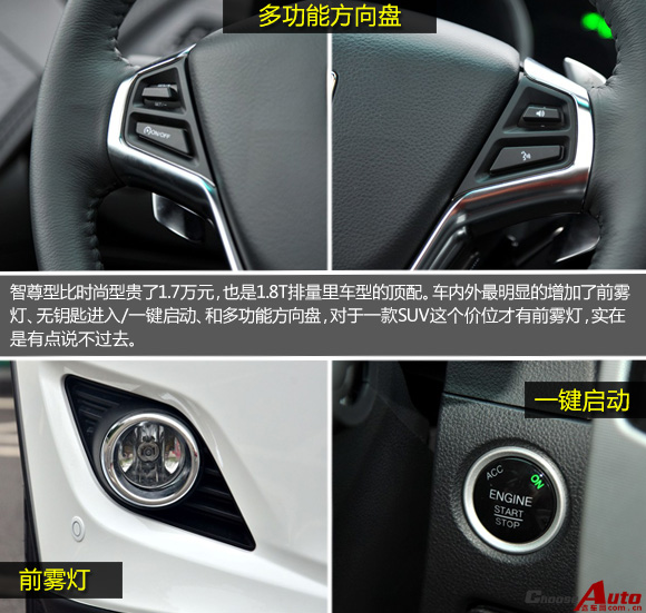 推荐各排量时尚型 纳智捷优6购车手册