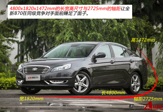 荐1.8T运动豪华/2.0L自动舒适 奔腾B70购车手册
